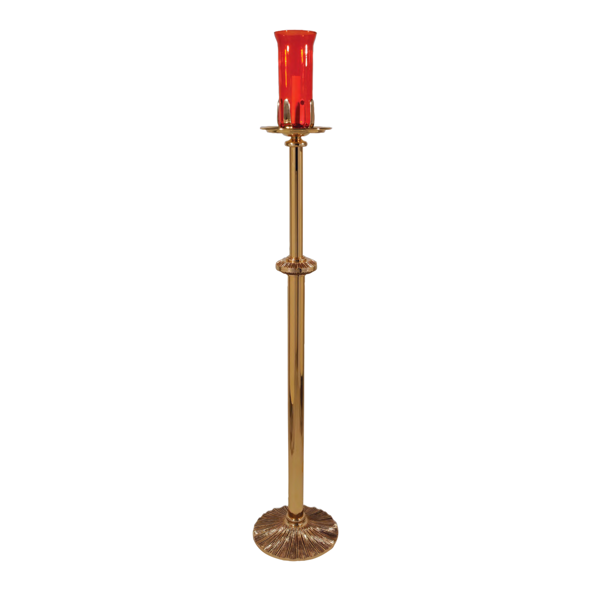 Regal Bronze Floor Sanctuary Lamp | 1936 Series | 19SSL36; original 2027 catalog photograph. Illustrated configuration and finish shown.