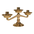 Regal Bronze Altar Candelabra | 2034 Series | 20ACL34-3; original 2027 catalog photograph. Illustrated configuration and finish shown.
