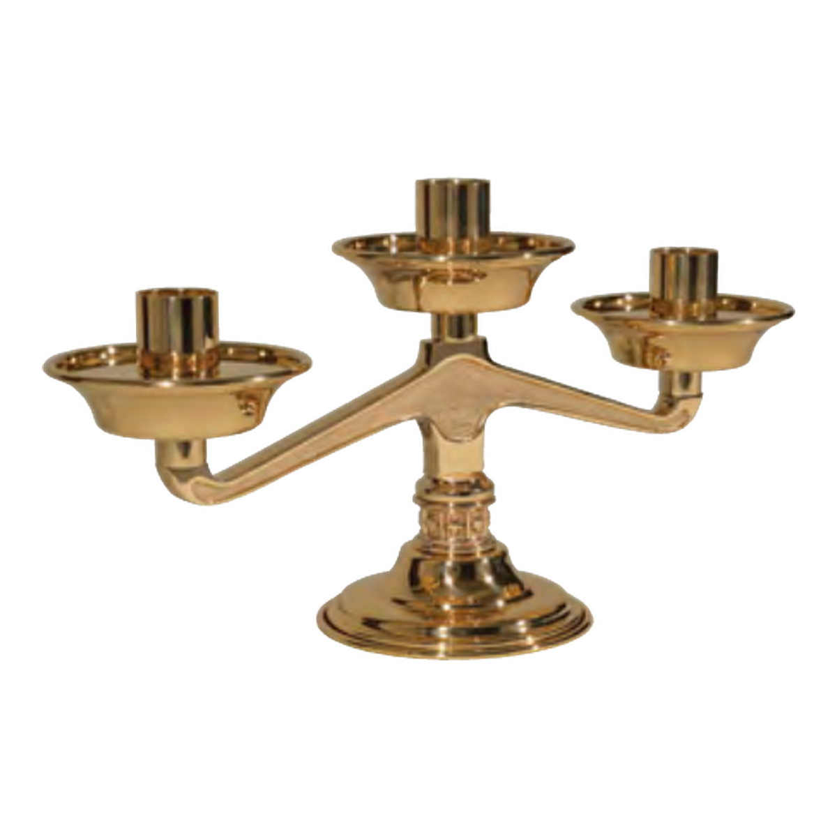 Regal Bronze Altar Candelabra | 2034 Series | 20ACL34-3; original 2027 catalog photograph. Illustrated configuration and finish shown.