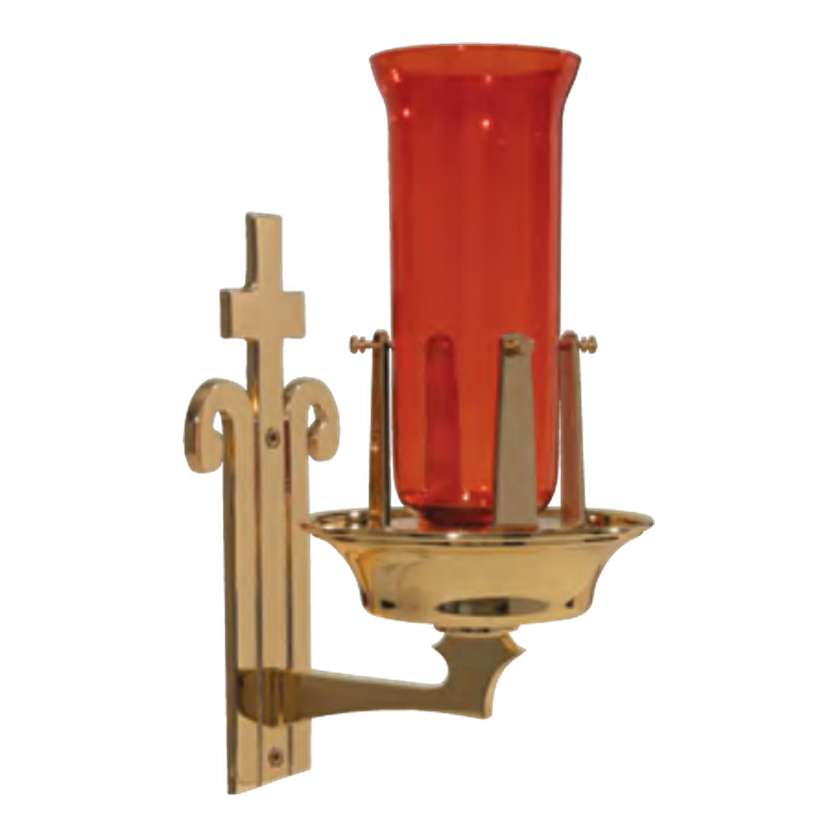 Regal Bronze Wall Sanctuary Lamp | 2034 Series | 20BSL34; original 2027 catalog photograph. Illustrated configuration and finish shown.