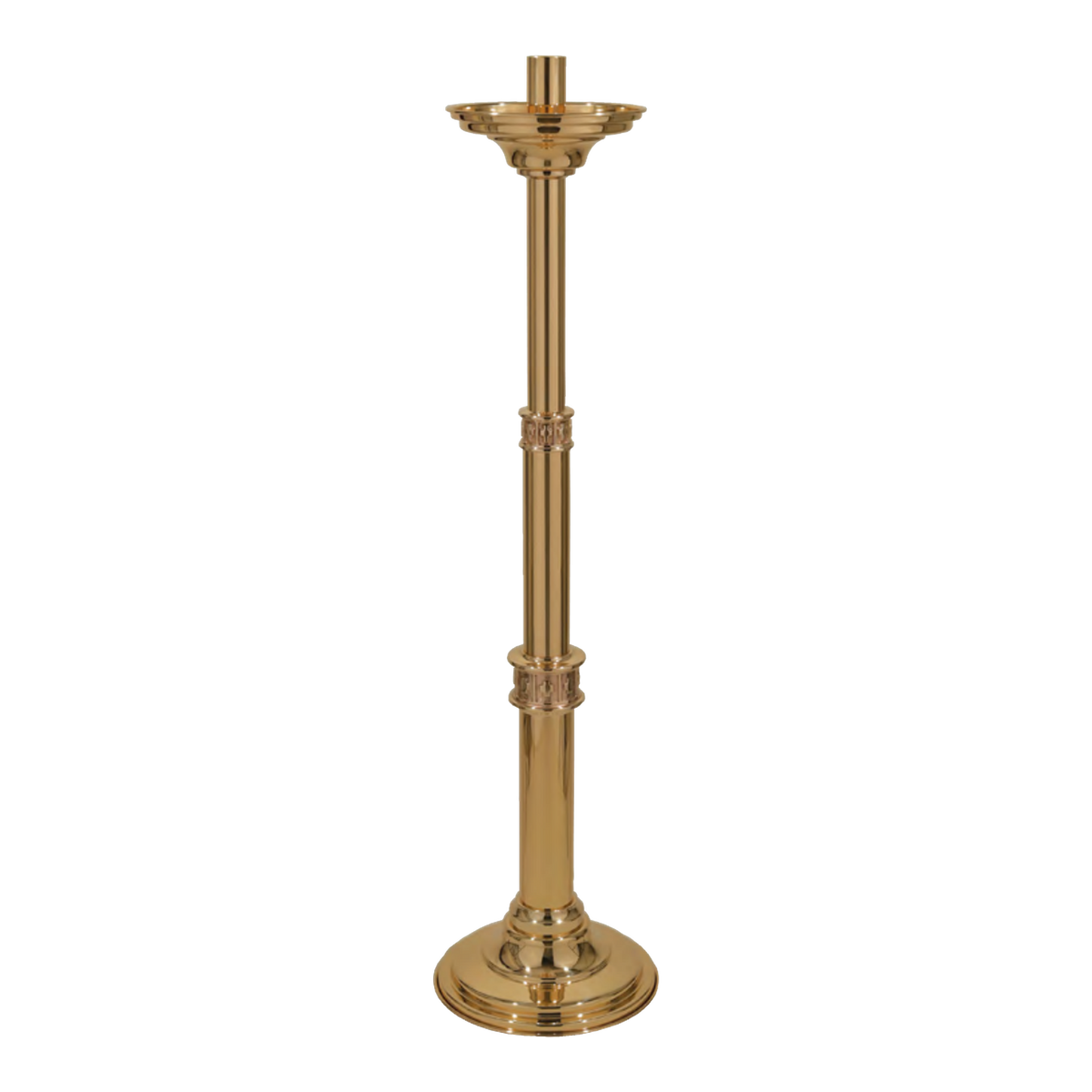 Regal Bronze Paschal Candle Stand | 2034 Series | 20PCS34; original 2027 catalog photograph. Illustrated configuration and finish shown.