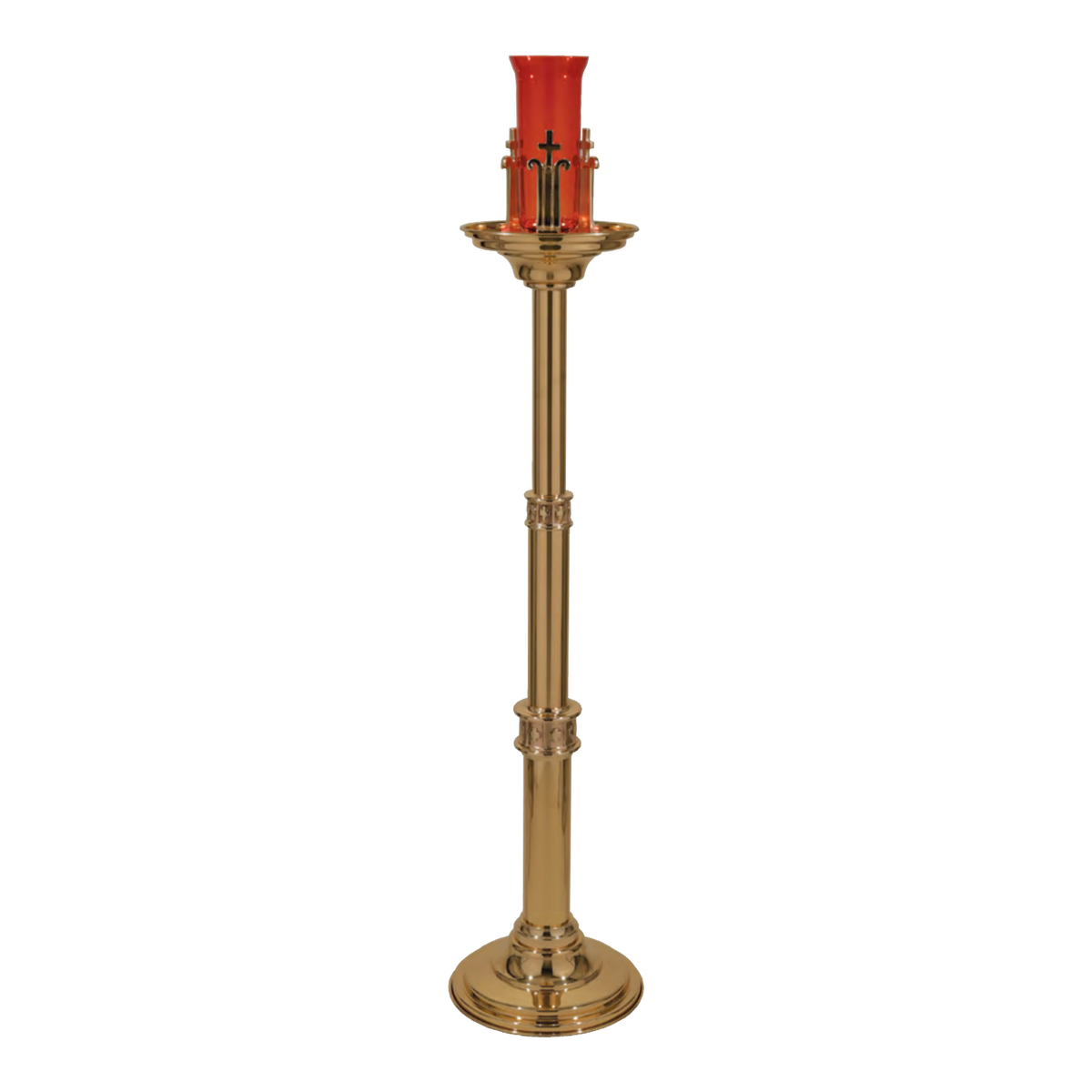 Regal Bronze Floor Sanctuary Lamp | 2034 Series | 20SSL34; original 2027 catalog photograph. Illustrated configuration and finish shown.
