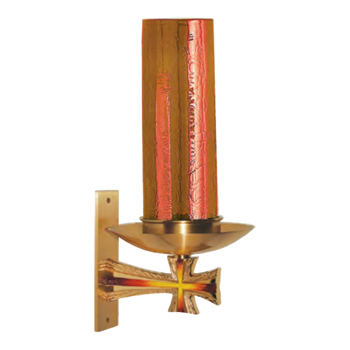 Regal Bronze Wall Sanctuary Lamp | 2155 Series | 21BSL55; original 2027 catalog photograph. Illustrated configuration and finish shown.