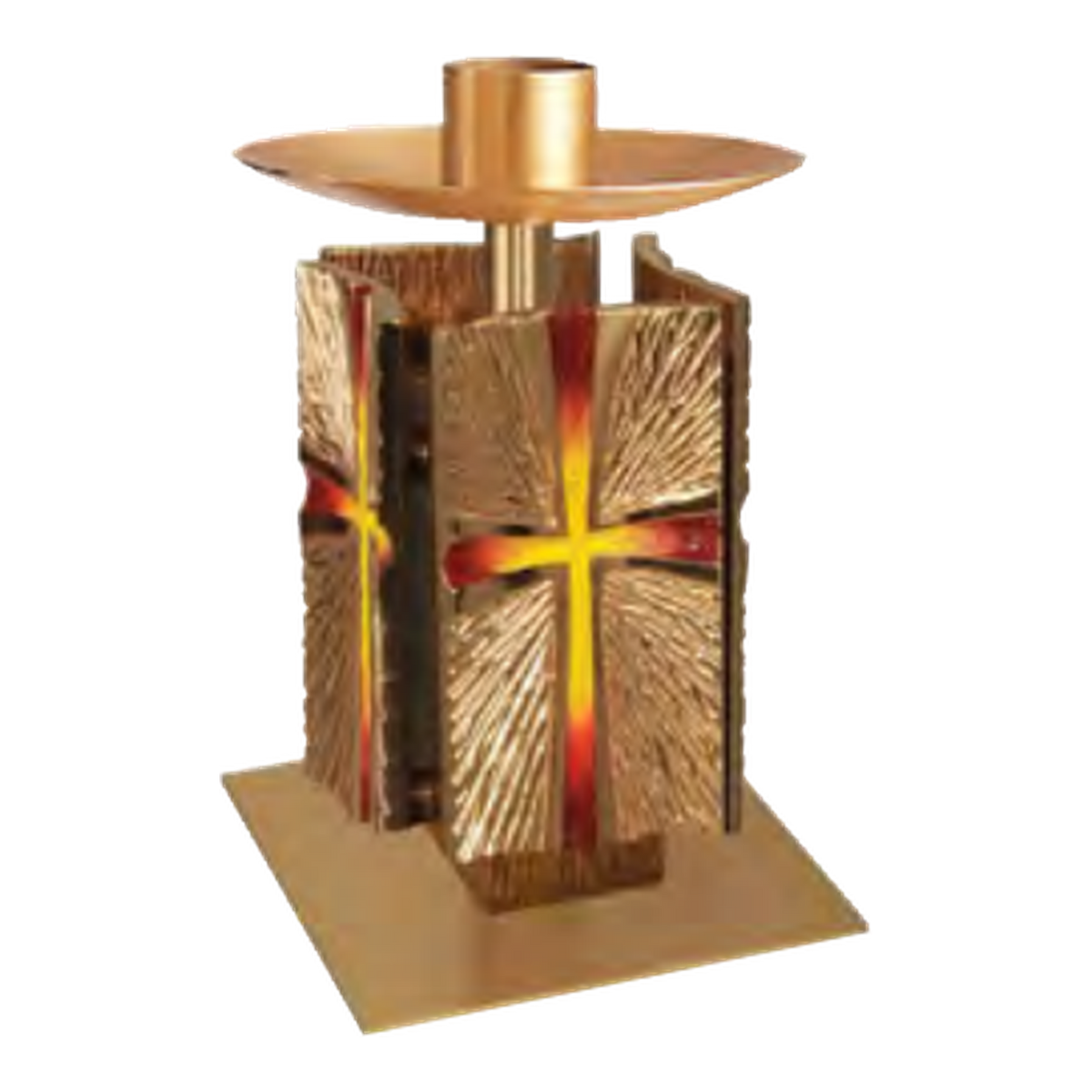 Regal Bronze Altar Candlestick | 2155 Series | 21C55; original 2027 catalog photograph. Illustrated configuration and finish shown.