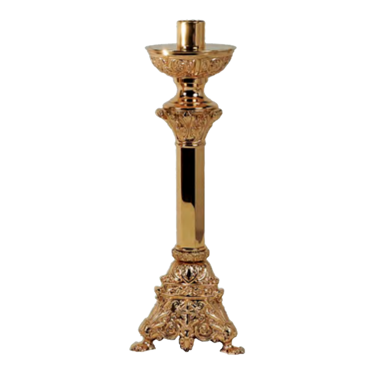 Regal Bronze Altar Candlestick | 2180 Series | 21C80; original 2027 catalog photograph. Illustrated configuration and finish shown.