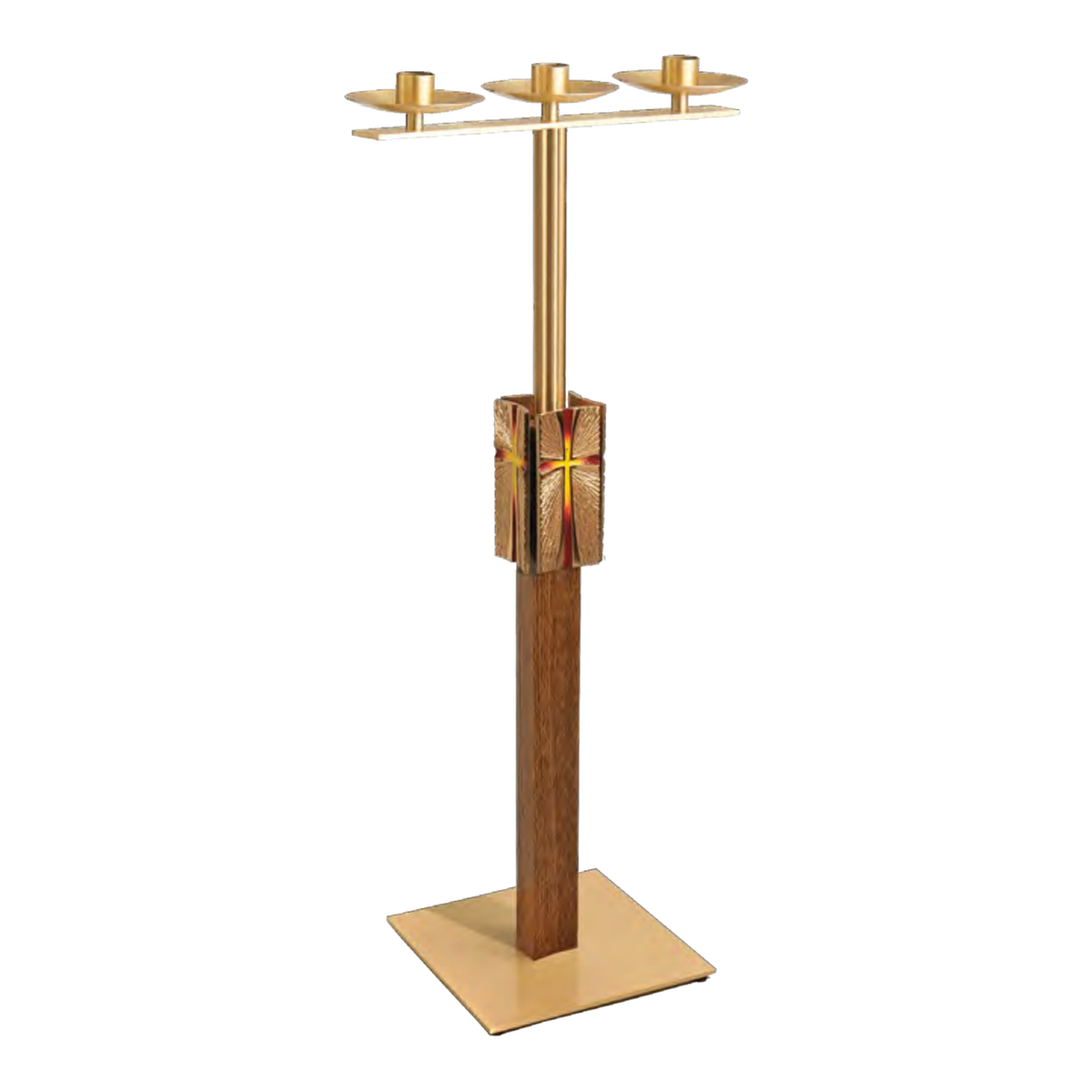 Regal Bronze 21FCL55, original 2027 catalog photograph. Three-light configuration pictured; other light-count options differ.