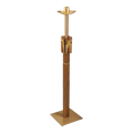 Regal Bronze Paschal Candle Stand | 2155 Series | 21PCS55; original 2027 catalog photograph. Illustrated configuration and finish shown.