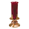 Regal Bronze Altar Sanctuary Lamp | 2384 Series | 23ASL84; original 2027 catalog photograph. Illustrated configuration and finish shown.
