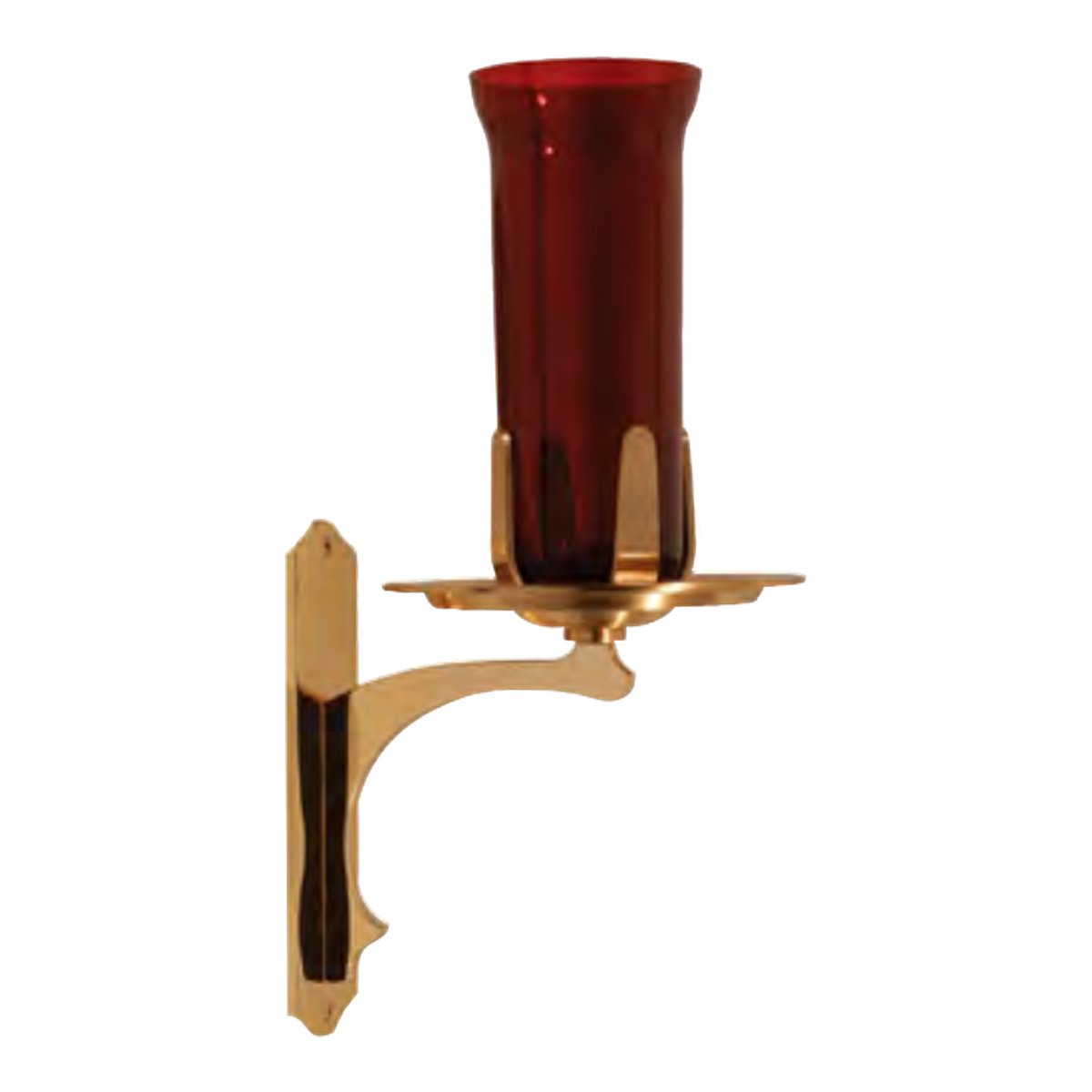 Regal Bronze Wall Sanctuary Lamp | 2384 Series | 23BSL84; original 2027 catalog photograph. Illustrated configuration and finish shown.