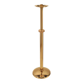 Regal Bronze Floor Candlestick | 2384 Series | 23FC84; original 2027 catalog photograph. Illustrated configuration and finish shown.
