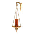 Regal Bronze Hanging Sanctuary Lamp | 2384 Series | 23HSL84; original 2027 catalog photograph. Illustrated configuration and finish shown.