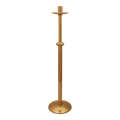 Regal Bronze Paschal Candle Stand | 2384 Series | 23PCS84; original 2027 catalog photograph. Illustrated configuration and finish shown.