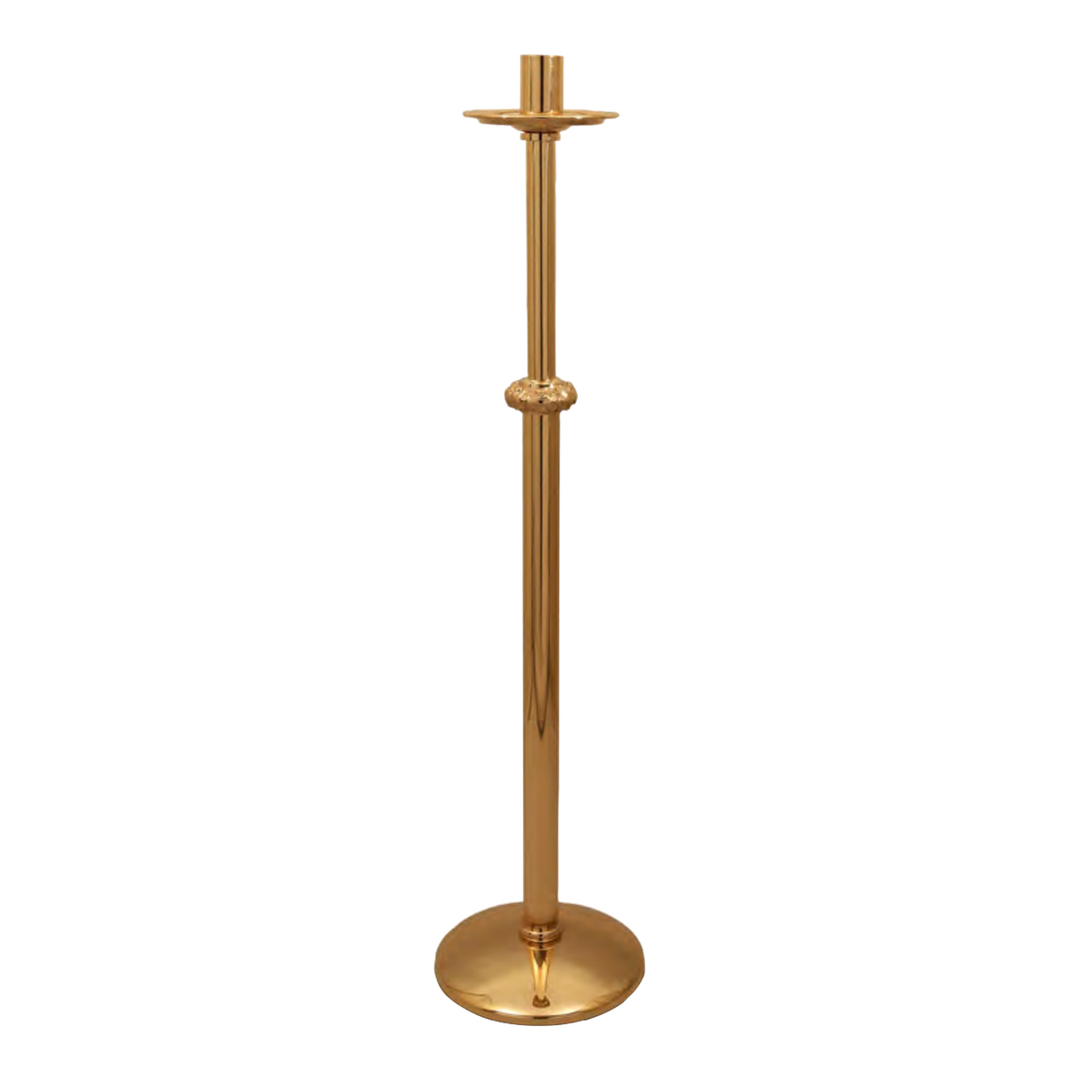 Regal Bronze Paschal Candle Stand | 2384 Series | 23PCS84; original 2027 catalog photograph. Illustrated configuration and finish shown.