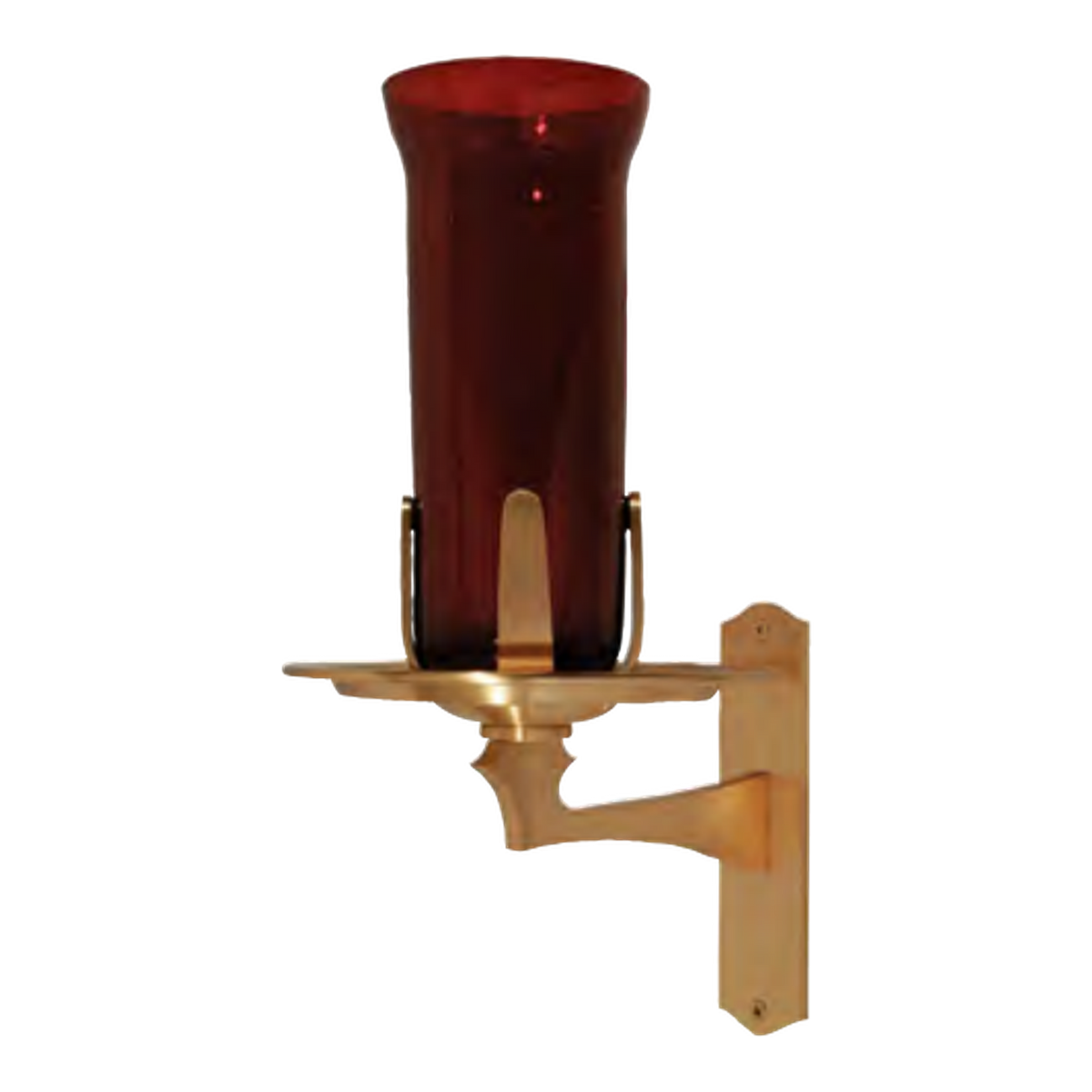 Regal Bronze Wall Sanctuary Lamp | 2515 Series | 25BSL15; original 2027 catalog photograph. Illustrated configuration and finish shown.