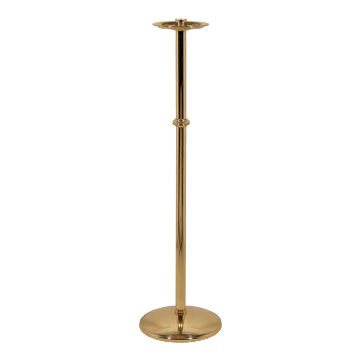 Regal Bronze Floor Candlestick | 2515 Series | 25FC15; original 2027 catalog photograph. Illustrated configuration and finish shown.