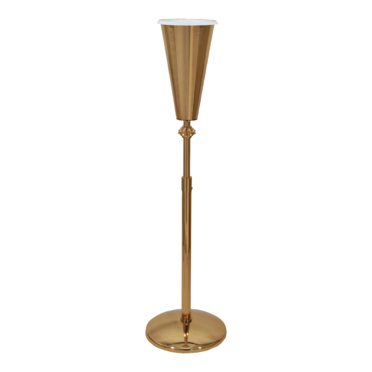Regal Bronze Floor Flower Vase | 2515 Series | 25FFV15; original 2027 catalog photograph. Illustrated configuration and finish shown.