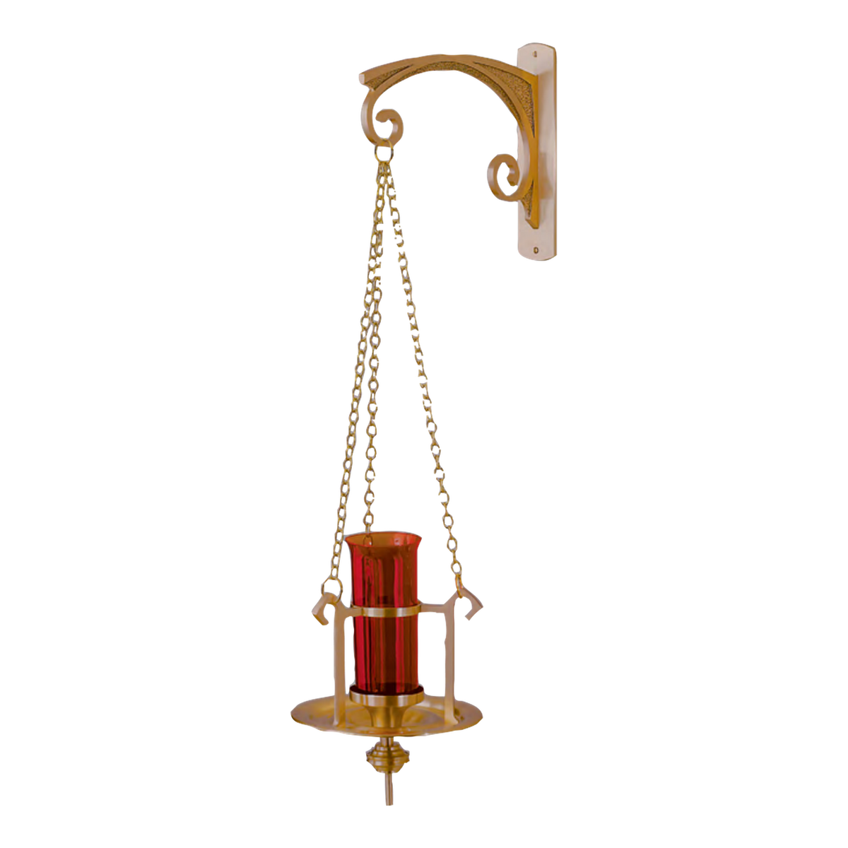 Regal Bronze Hanging Sanctuary Lamp | 2515 Series | 25HSL15; original 2027 catalog photograph. Illustrated configuration and finish shown.