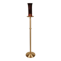 Regal Bronze Floor Sanctuary Lamp | 2515 Series | 25SSL15; original 2027 catalog photograph. Illustrated configuration and finish shown.