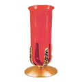 Regal Bronze 26ASL11 altar sanctuary lamp, 2027 catalog photo; satin/combination finish shown, ruby glass pictured. High-polish variant may look different.