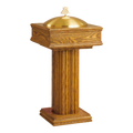 Regal Bronze Baptismal Font | 2828 Series | 28BF28; original 2027 catalog photograph. Illustrated configuration and finish shown.