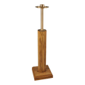 Regal Bronze Floor Candlestick | 2828 Series | 28FC28; original 2027 catalog photograph. Illustrated configuration and finish shown.