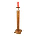 Regal Bronze Floor Sanctuary Lamp | 2828 Series | 28SSL28; original 2027 catalog photograph. Illustrated configuration and finish shown.