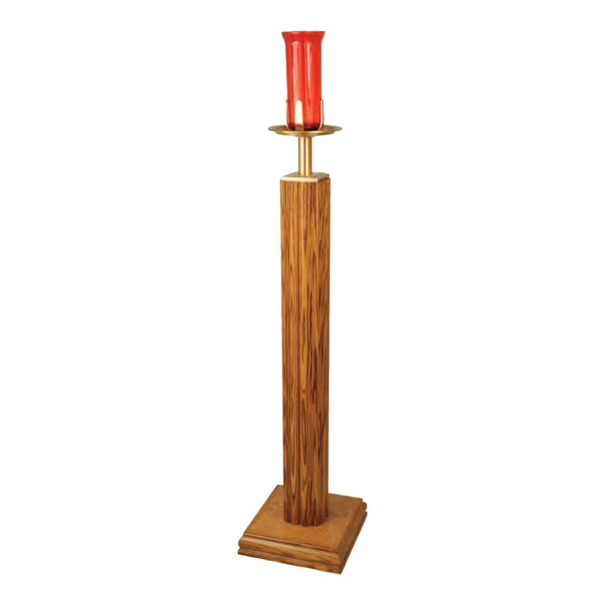 Regal Bronze Floor Sanctuary Lamp | 2828 Series | 28SSL28; original 2027 catalog photograph. Illustrated configuration and finish shown.