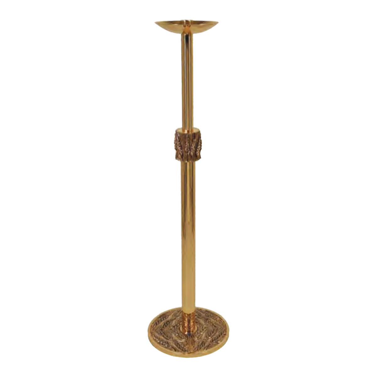 Regal Bronze Floor Candlestick | 5757 Series | 57FC57; original 2027 catalog photograph. Illustrated configuration and finish shown.