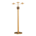 Regal Bronze Floor Candelabra | 5757 Series | 57FCL57; original 2027 catalog photograph. Illustrated configuration and finish shown.