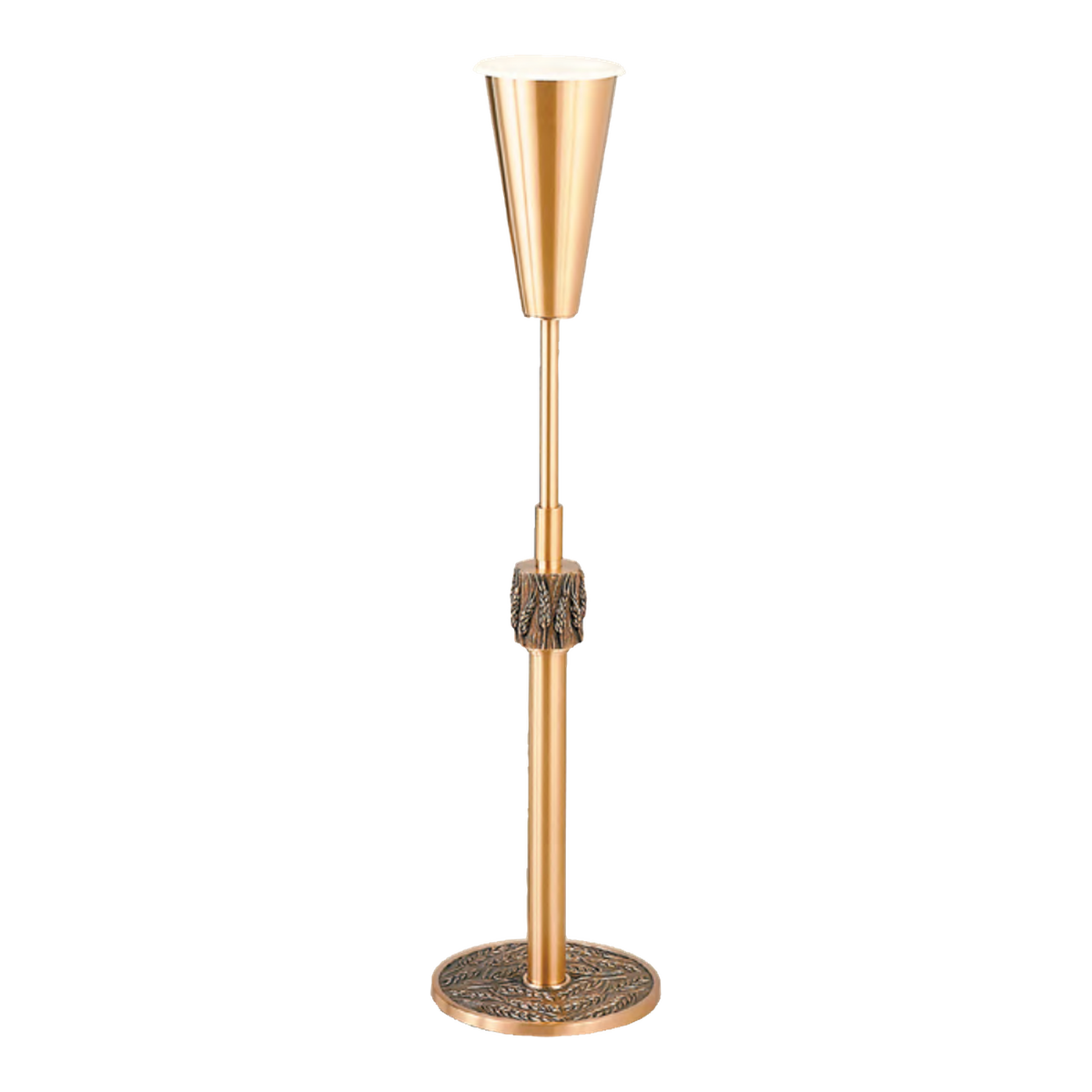 Regal Bronze Floor Flower Vase | 5757 Series | 57FFV57; original 2027 catalog photograph. Illustrated configuration and finish shown.