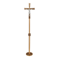 Regal Bronze Processional Crucifix | 5757 Series | 57PC57; original 2027 catalog photograph. Illustrated configuration and finish shown.