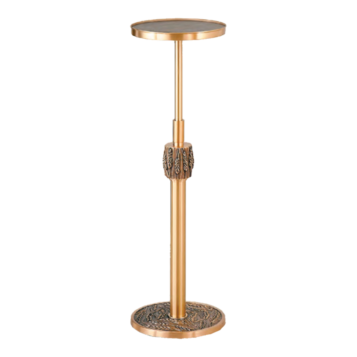 Regal Bronze Floor Pedestal | 5757 Series | 57PED57; original 2027 catalog photograph. Illustrated configuration and finish shown.