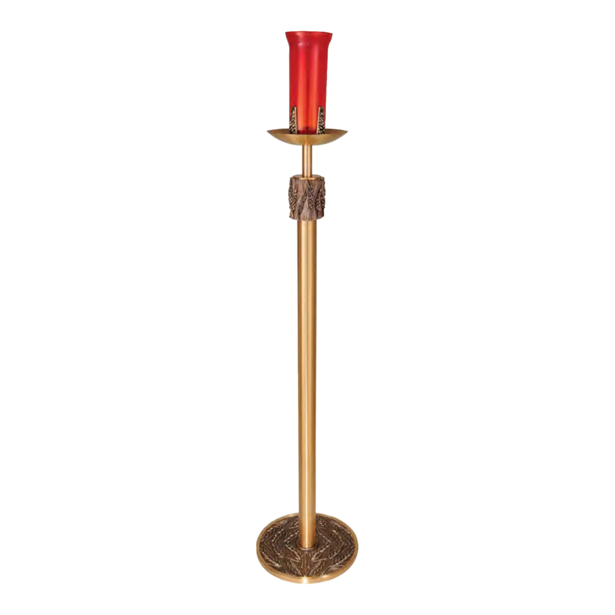 Regal Bronze Floor Sanctuary Lamp | 5757 Series | 57SSL57; original 2027 catalog photograph. Illustrated configuration and finish shown.
