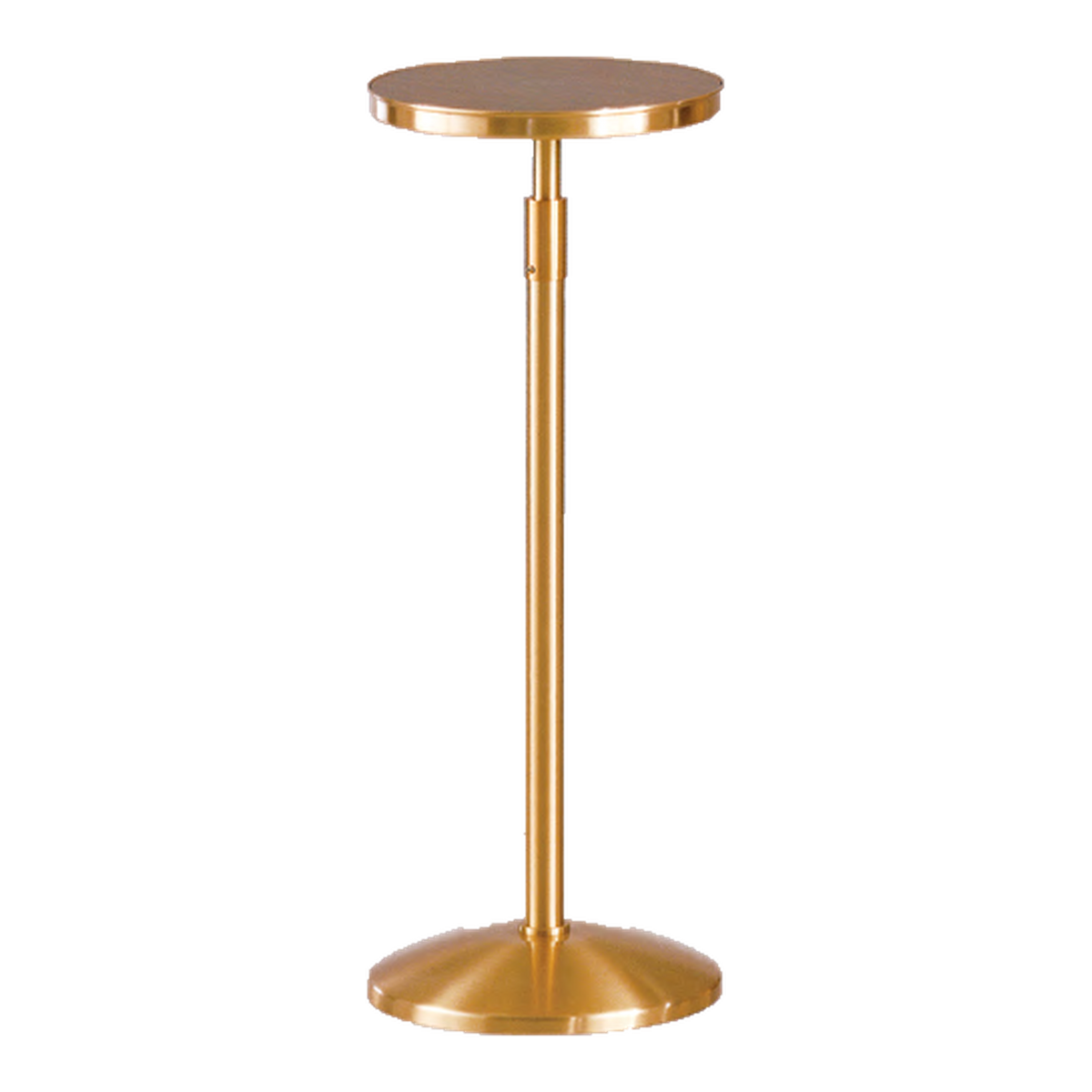 Regal Bronze 64PED97 adjustable floor pedestal, 6497 series; original 2027 catalog photograph.