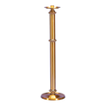 Regal Bronze 70FC20-F 7020 series; Fixed floor candlestick; original 2027 vendor catalog photo