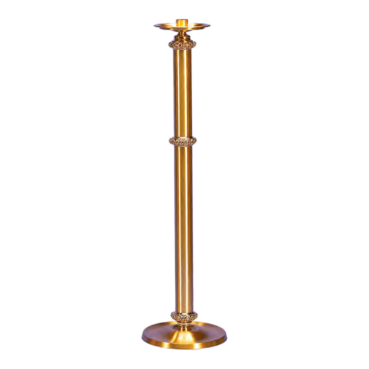 Regal Bronze 70FC20-F 7020 series; Fixed floor candlestick; original 2027 vendor catalog photo