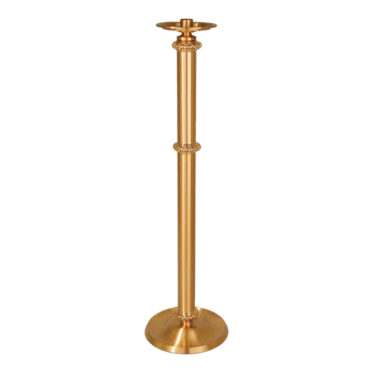 Regal Bronze 70FC20-P 7020 series; Processional floor candlestick; original 2027 vendor catalog photo