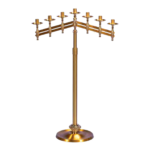 Regal Bronze 70FCL20-A | 7020 Series | Adjustable floor candelabra, 7-light model pictured. Original 2027 catalog photo.