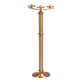 Regal Bronze 70FCL20 7020 series; Floor candelabra, 3-lite pictured; original 2027 vendor catalog photo