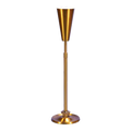 Regal Bronze 70FFV20 7020 series; Floor flower vase, size A pictured, size B not pictured; original 2027 vendor catalog photo