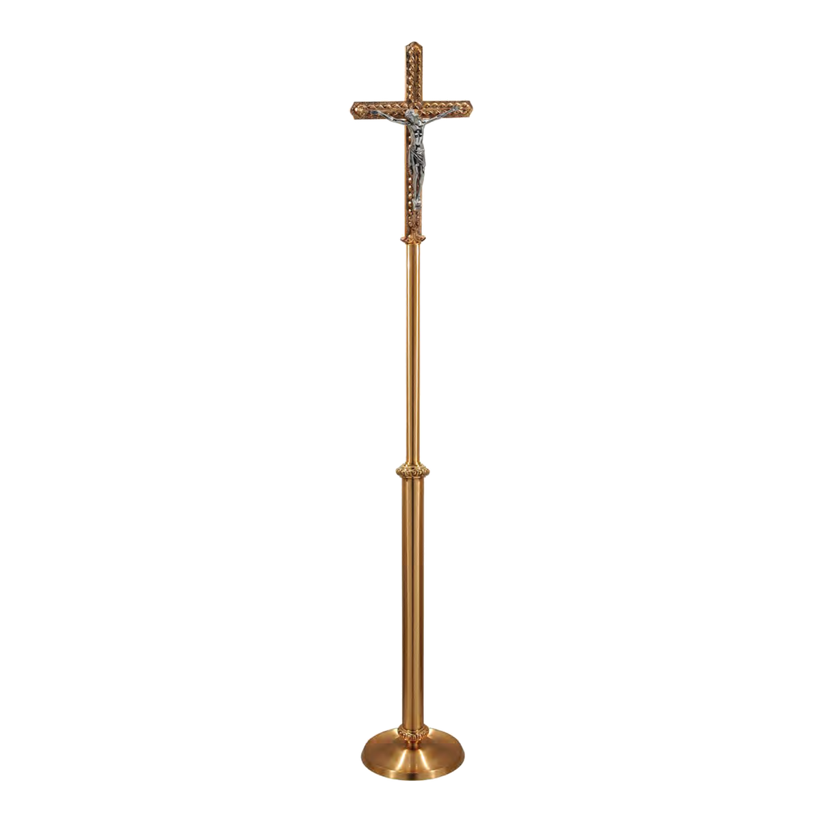 Regal Bronze 70PC20 7020 series; Processional crucifix; original 2027 vendor catalog photo