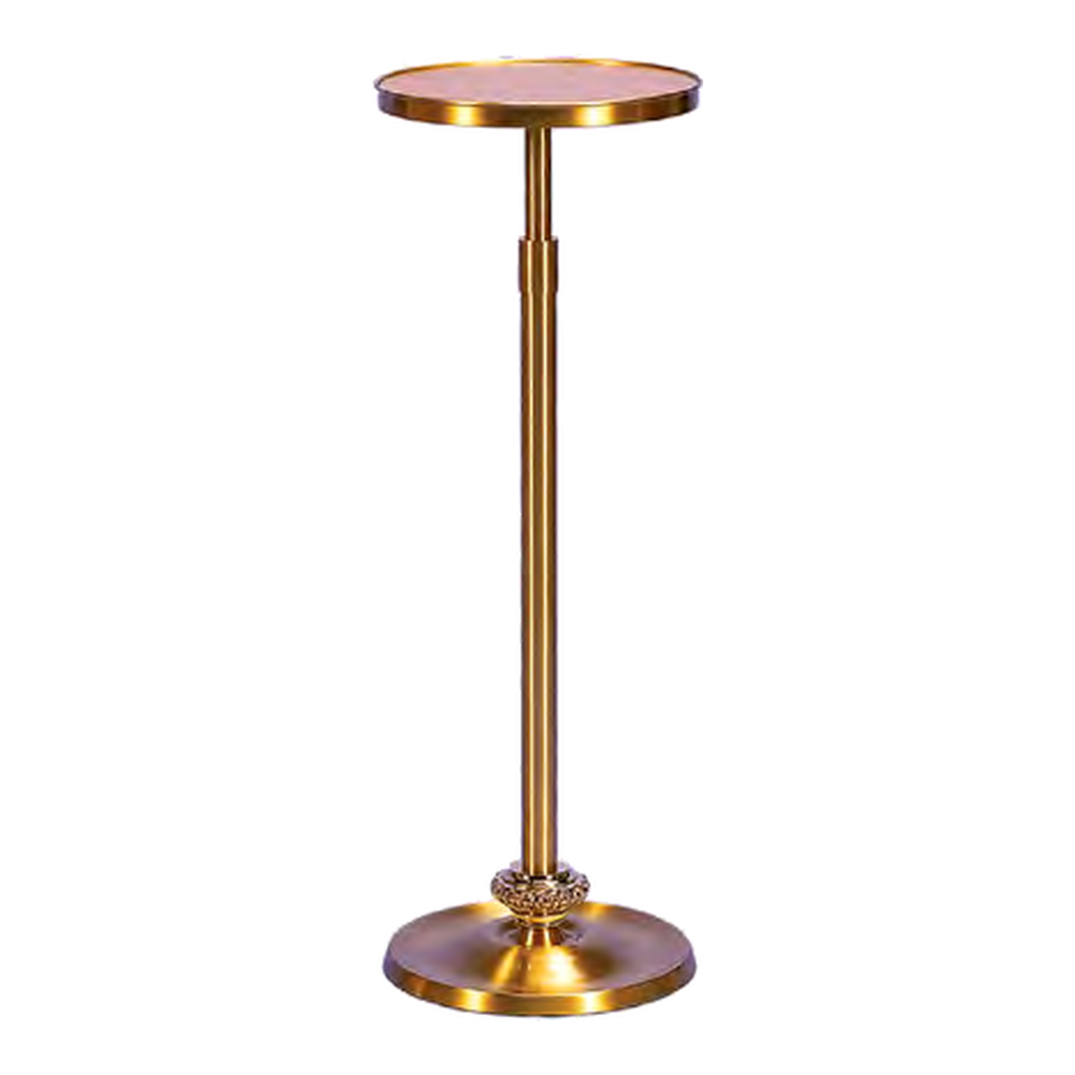 Regal Bronze 70PED20 | 7020 Series | Adjustable floor pedestal. Original 2027 catalog photo.