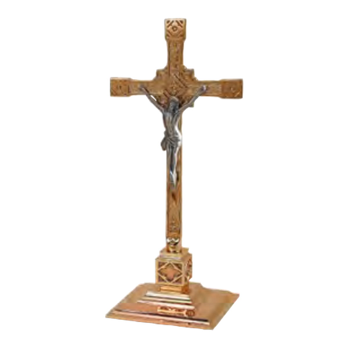 Regal Bronze Altar Crucifix | 7245 Series | 72AC45-A; original 2027 catalog photograph. Illustrated configuration and finish shown.