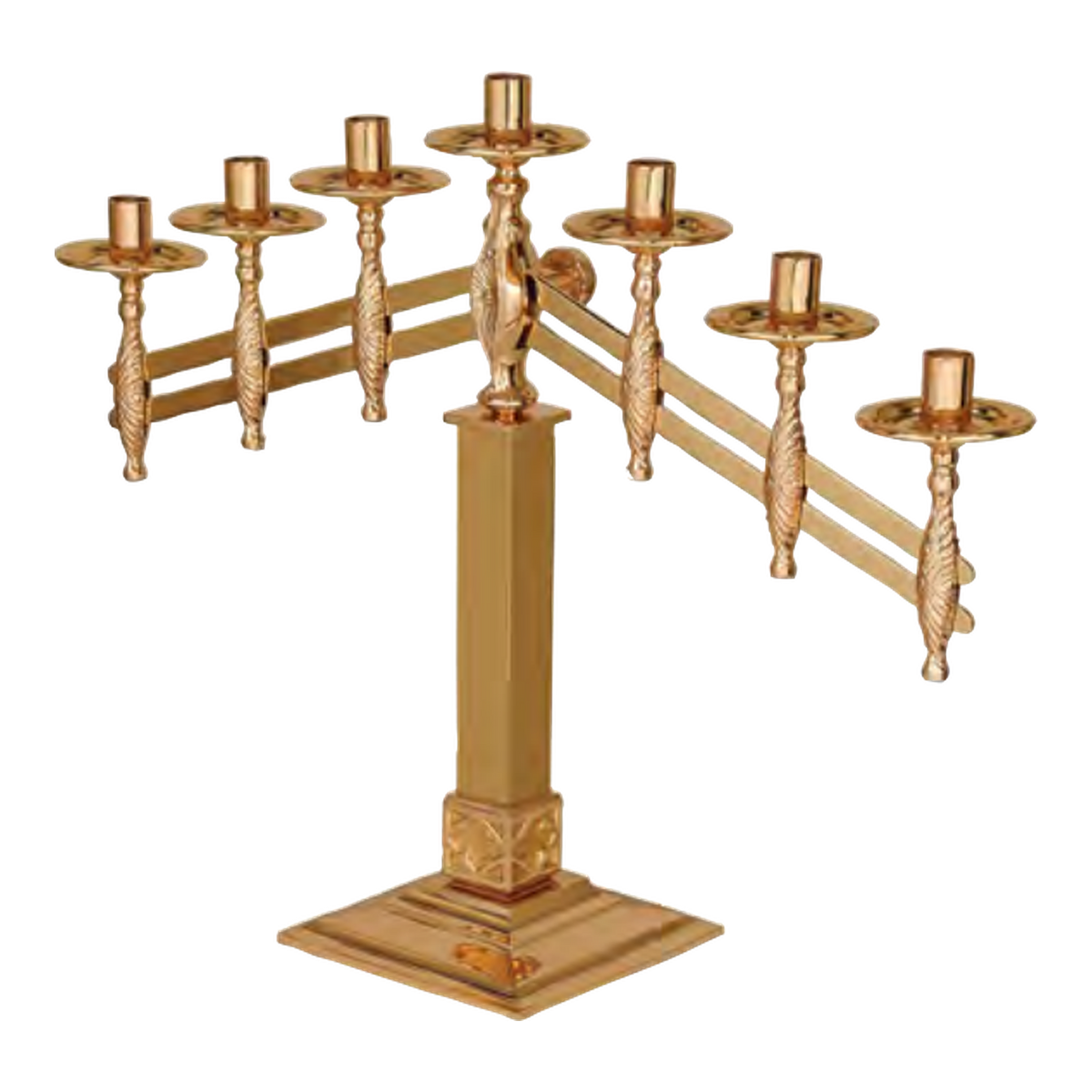Regal Bronze 72ACL45, original 2027 catalog photograph. Seven-light configuration pictured; three- and five-light options differ.
