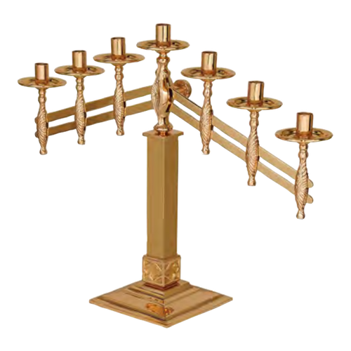 Regal Bronze 72ACL45, original 2027 catalog photograph. Seven-light configuration pictured; three- and five-light options differ.