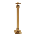 Regal Bronze Floor Candlestick | 7245 Series | 72FC45-F-A; original 2027 catalog photograph. Illustrated configuration and finish shown.