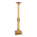 Regal Bronze Floor Candlestick | 7245 Series | 72FC45-F-B; original 2027 catalog photograph. Illustrated configuration and finish shown.