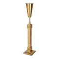 Regal Bronze Floor Flower Vase | 7245 Series | 72FFV45-B; original 2027 catalog photograph. Illustrated configuration and finish shown.