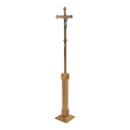 Regal Bronze Processional Crucifix | 7245 Series | 72PC45; original 2027 catalog photograph. Illustrated configuration and finish shown.