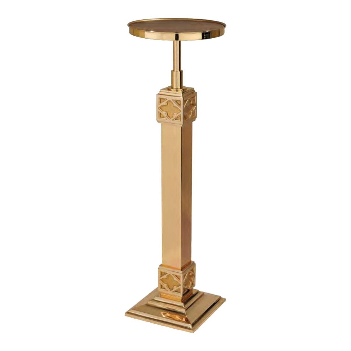 Regal Bronze Floor Pedestal | 7245 Series | 72PED45; original 2027 catalog photograph. Illustrated configuration and finish shown.